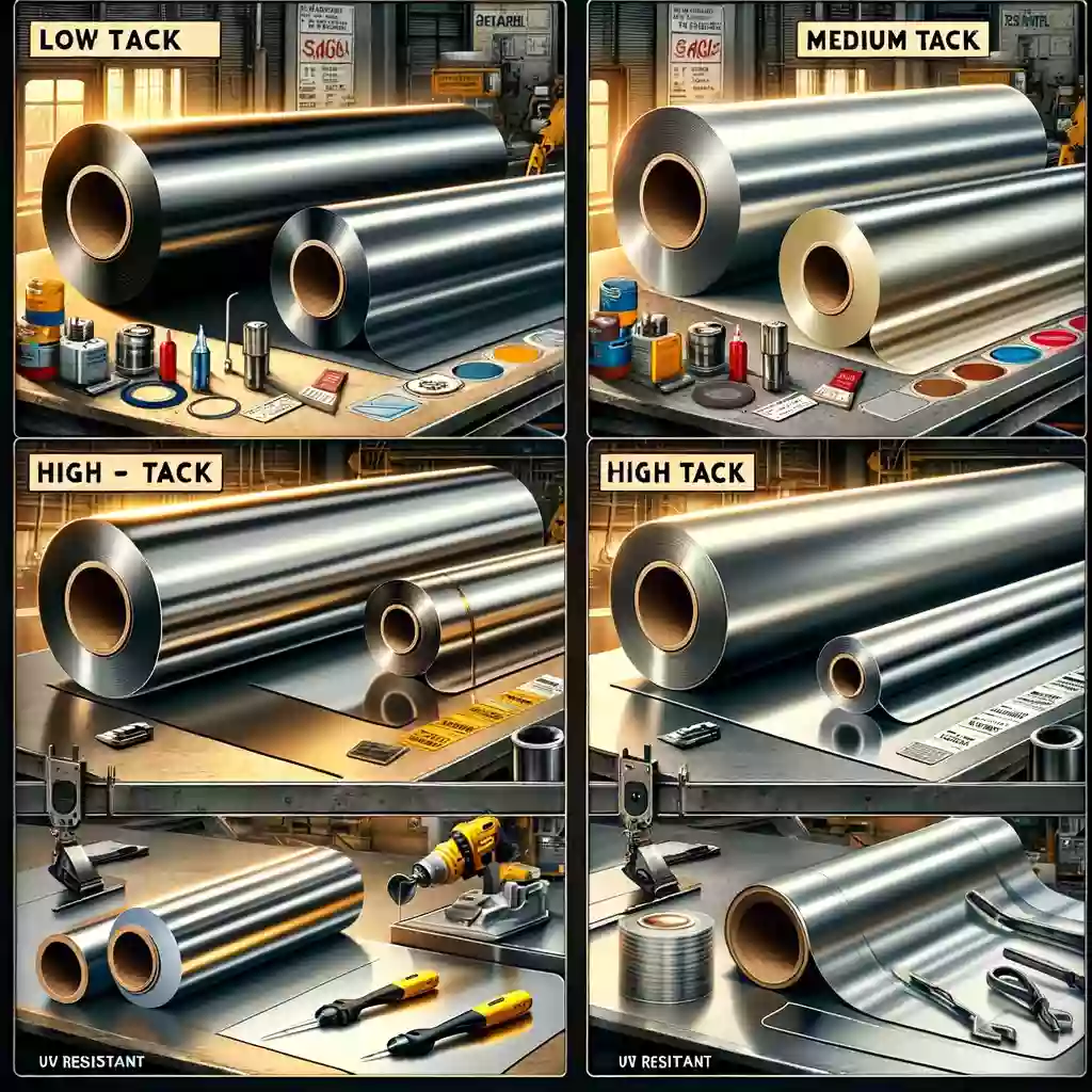 a picture of Main Categories of Stainless Steel Protective Films