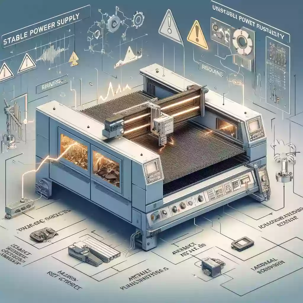 a picture of Unstable power supply