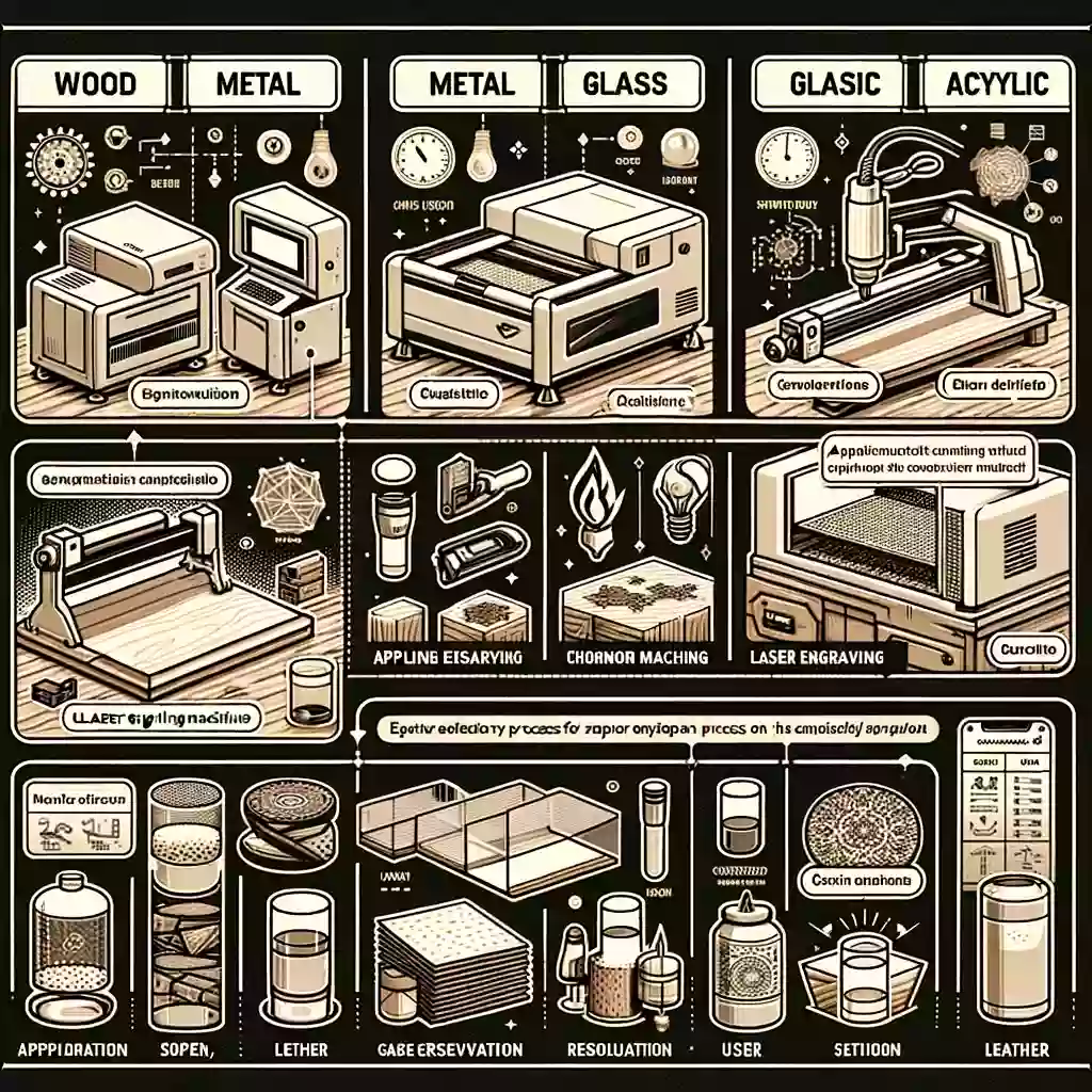 a picture of Inventory of the Application Process of Laser Engraving Machines in Several Common Materials