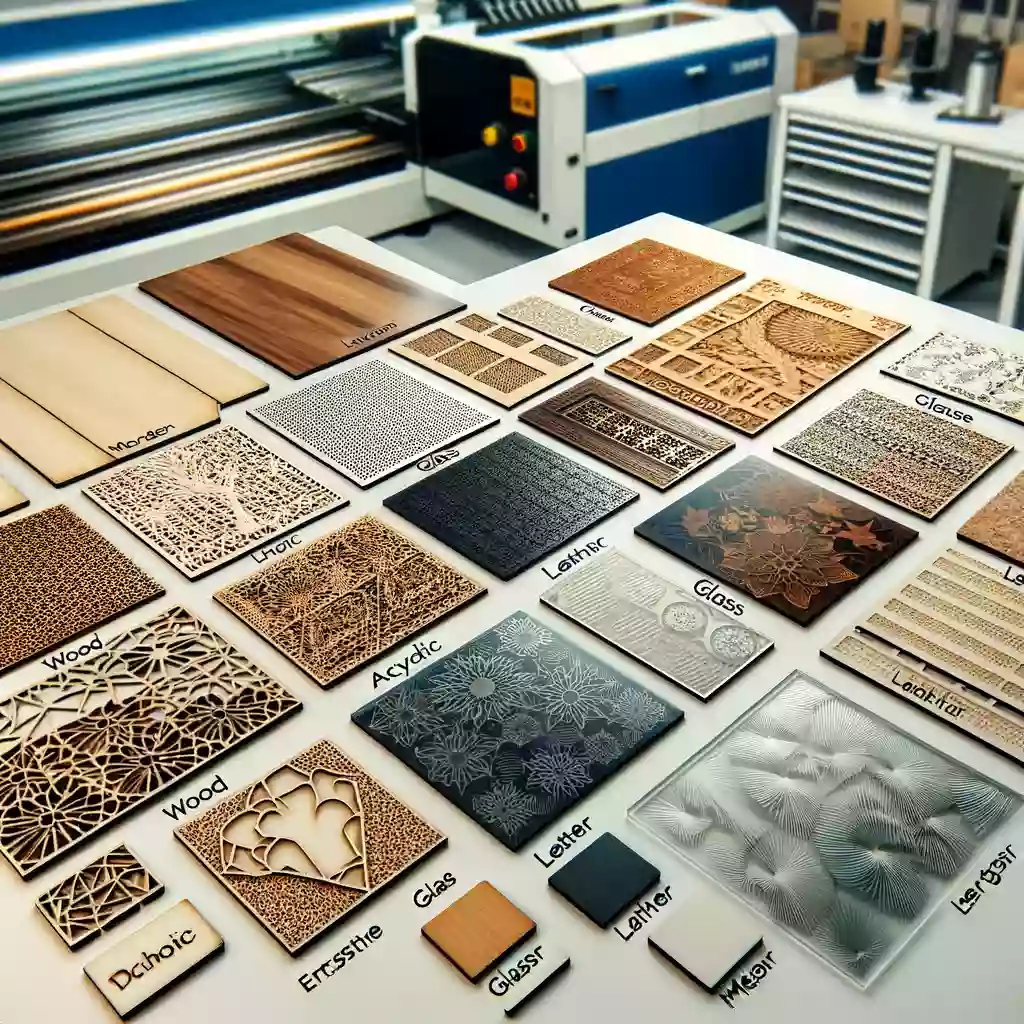 a picture of Several Commonly Used Laser Engraving Materials