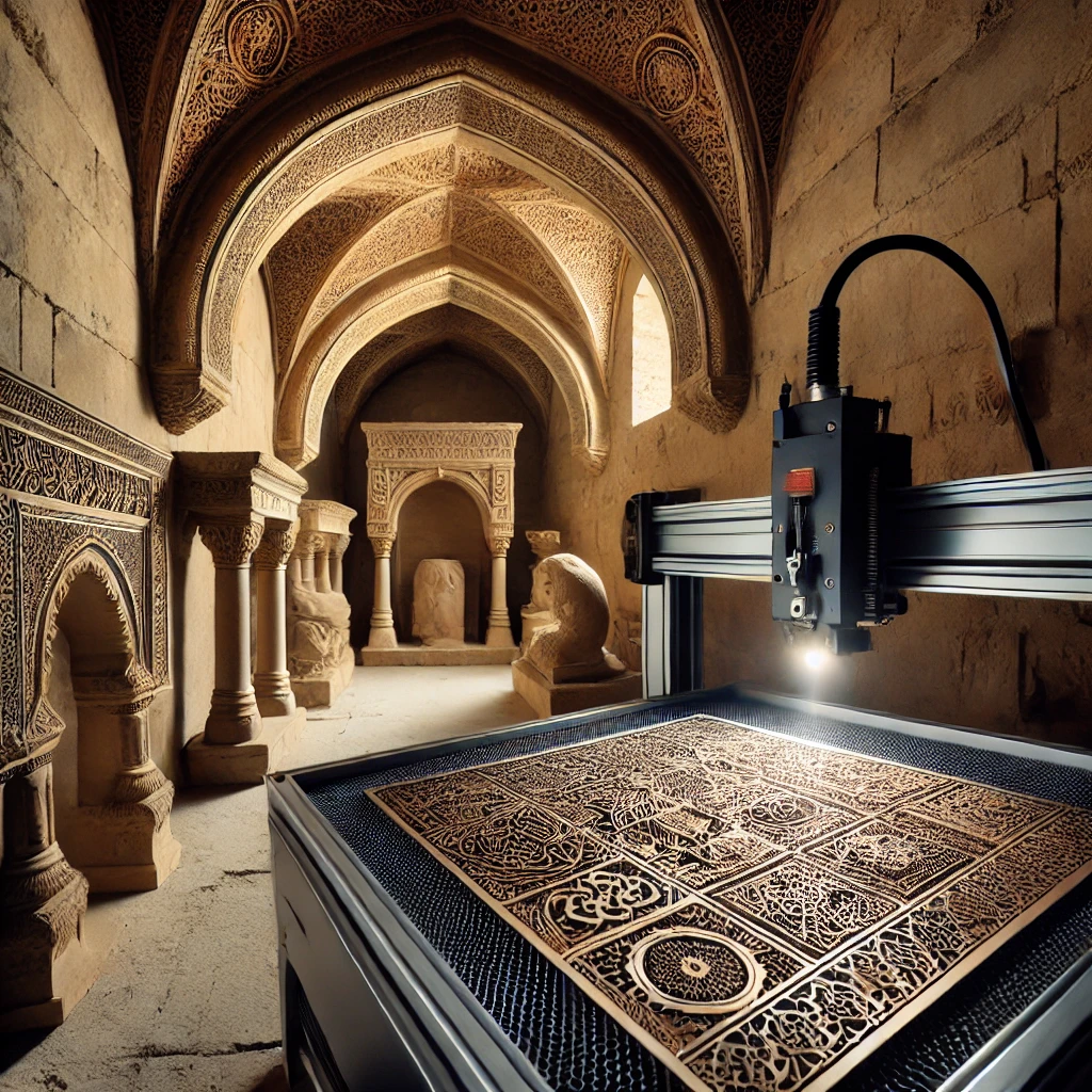 The Application of Laser Cutting Machines in Cultural Heritage Preservation